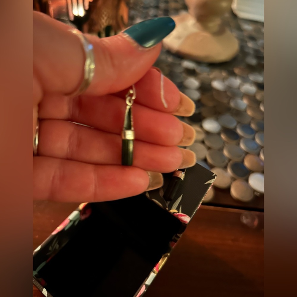 Silver tourmaline earrings